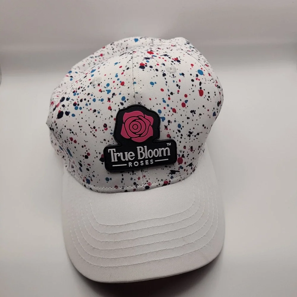 True Bloom Roses White Hat